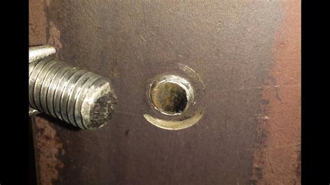 screw broke off in hole